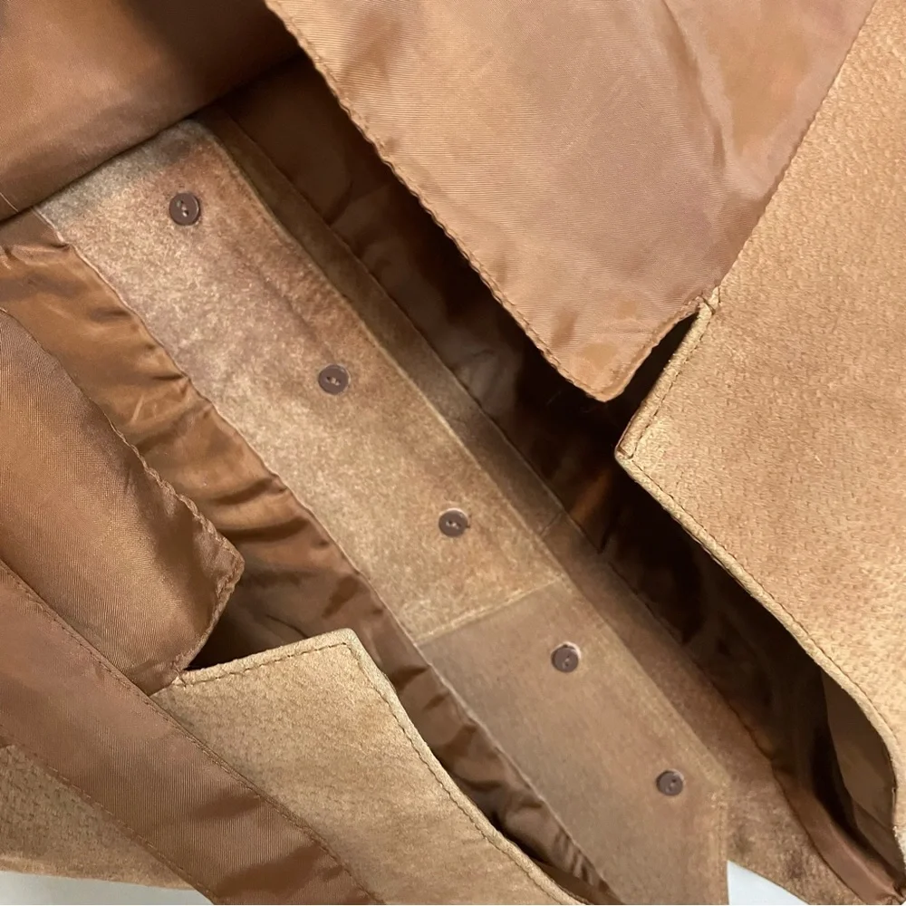 Vintage Leather Vest Men‎ Brown Classic Steampunk Professor Academia Size Large - Picture 9 of 13